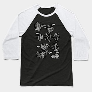 Anchoring Device Vintage Patent Hand Drawing Baseball T-Shirt